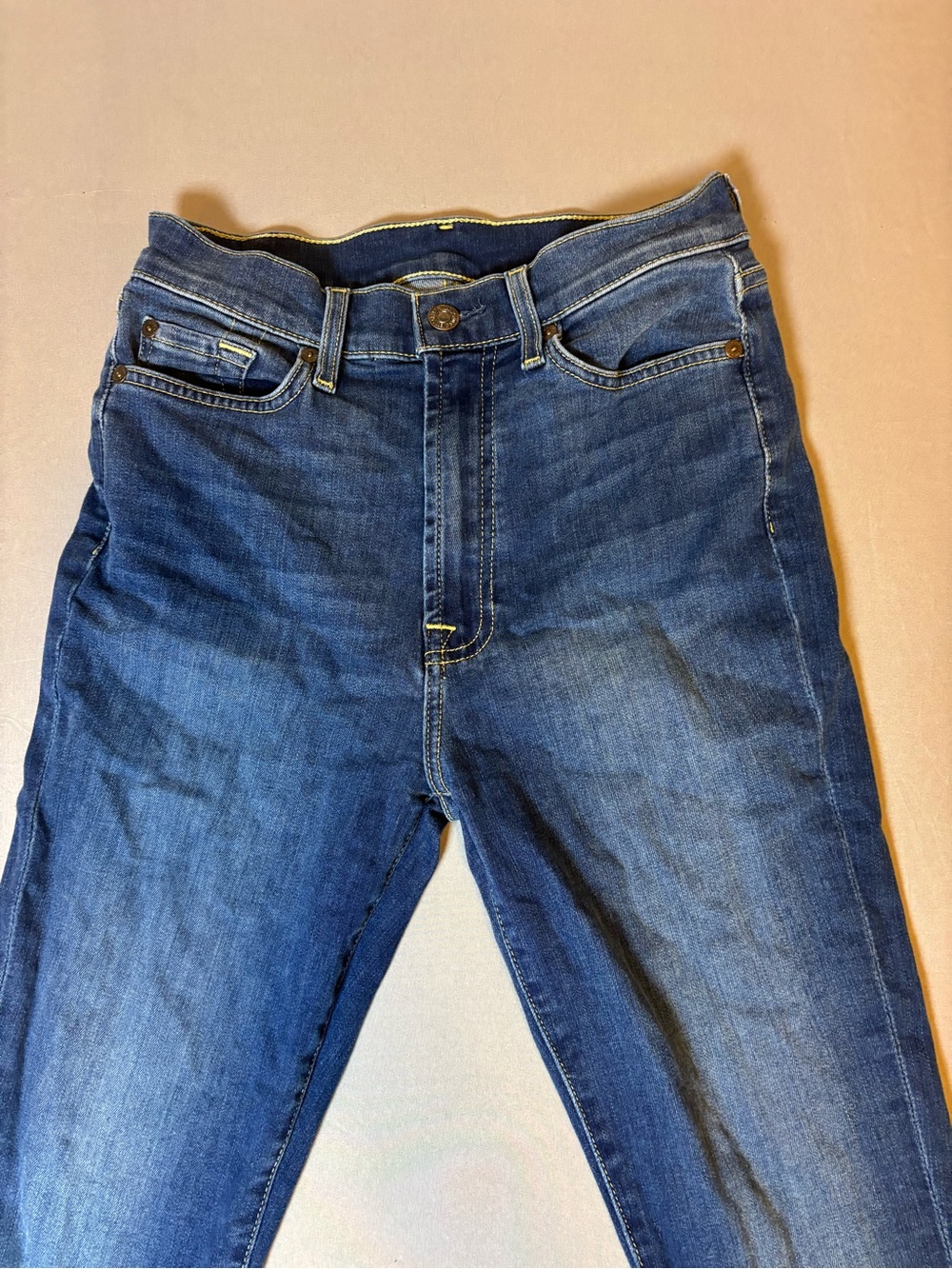 Women’s Size 27 Seven For All Mankind Y2K Skinny Jeans - Picture 8 of 10